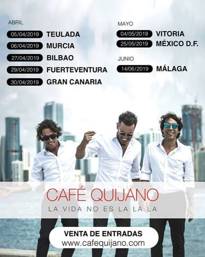 Cafe Quijano abre un fin de semana musical en el Auditorio de Teulada Moraira
