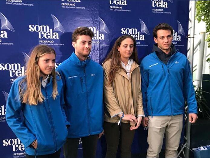 La Federación de Vela premia a los regatistas del Club Náutico de Jávea