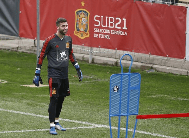 El portero Antonio Sivera preconvocado con la Selección Española Sub 21 para el Europeo de Italia