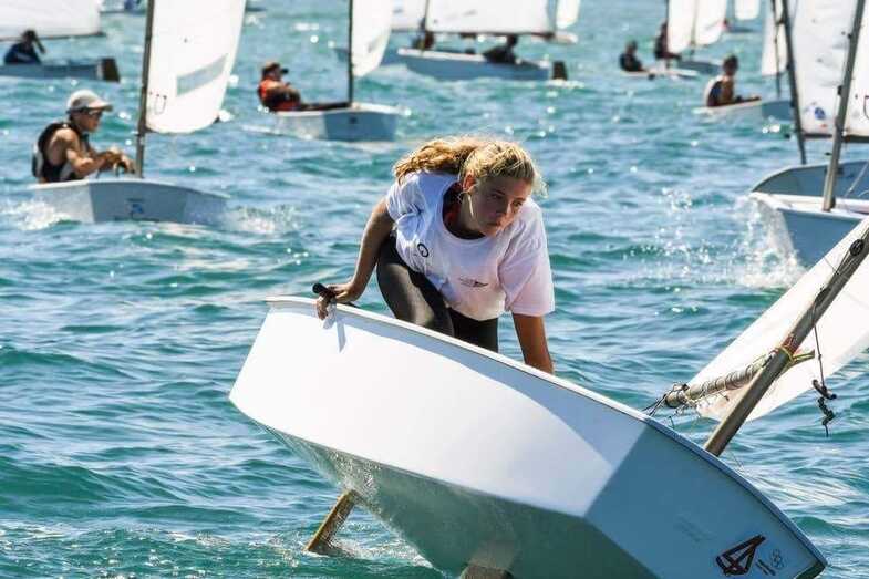 La regatista de Xàbia, Arantza Reig, disputará el Campeonato de España de Optimist