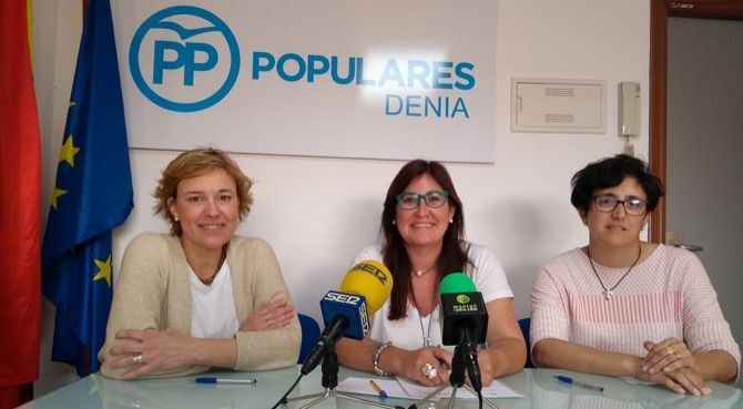 Las candidatas del PP de Dénia, Xàbia y Gata de Gorgos se comprometen para mantener los caminos limítrofes en perfecto estado