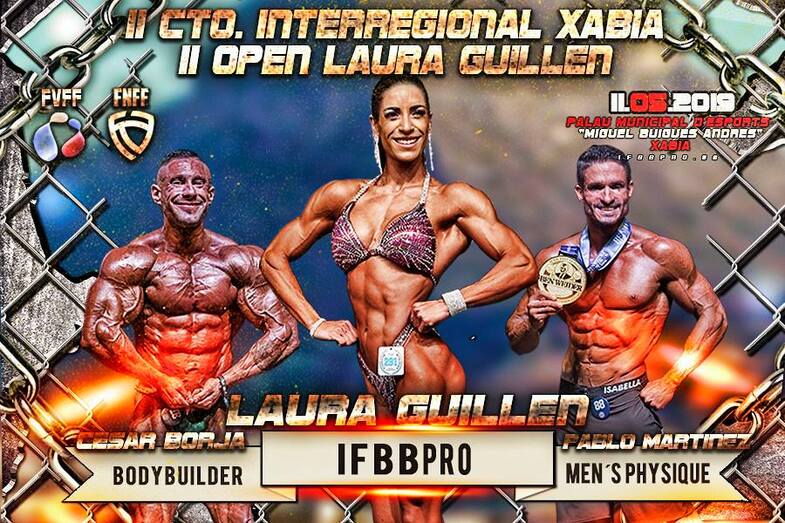 Xàbia acoge el II Campeonato Interregional de Fisioculturismo y el II Open Nacional Laura Guillén