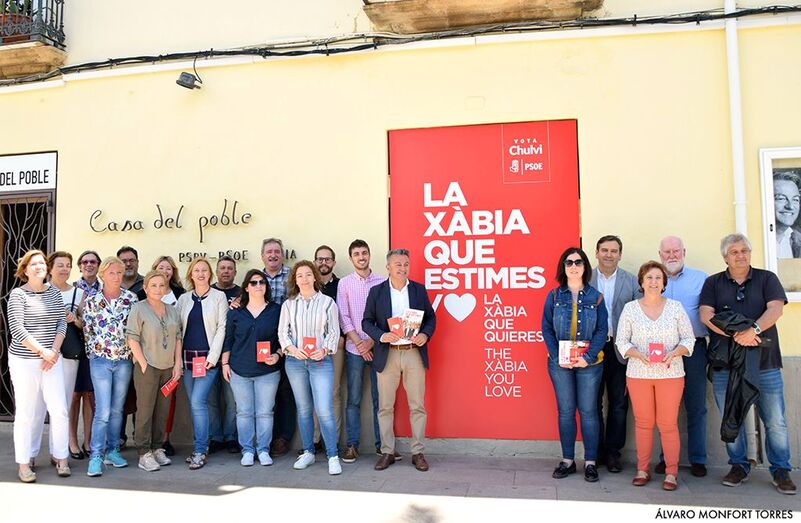 El PSOE de Xàbia pide a los votantes que le vuelvan a dar la confianza  