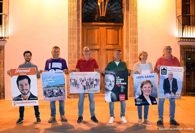 Comienza la campaña electoral para las elecciones locales en Xàbia