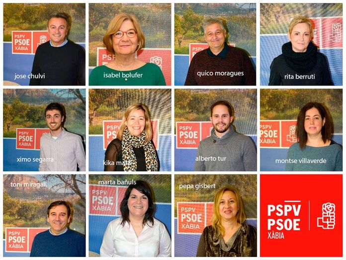 ¿Cuál es el reparto de las concejalías en Xàbia?