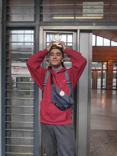 El bailarín Naim Elmeslouhi Alalou logra el tercer puesto en el Campeonato Nacional Switch On de Madrid