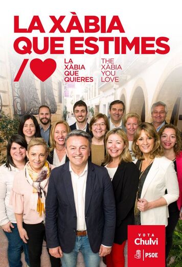 Consulta aquí el programa electoral del PSPV-PSOE de Xàbia