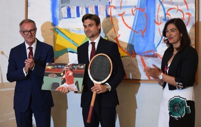 David Ferrer recibe la Medalla de Oro al Mérito Deportivo