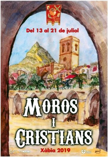 Programa de Moros y Cristianos Xàbia 2019: viernes 19 julio, embajada y reconquista