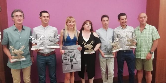 El Club Atletismo Llebeig homenajea a María Isabel Ferrer en la gala del Circuit