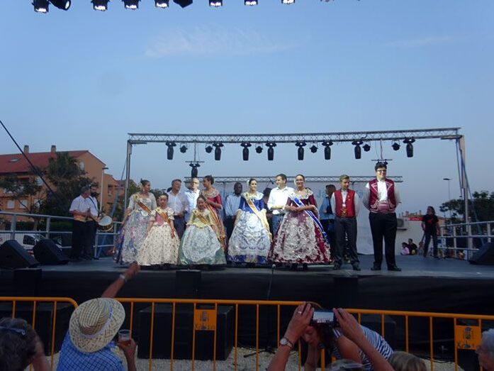 Gran ambiente en el primer día del XXIV festival internacional de Xàbia