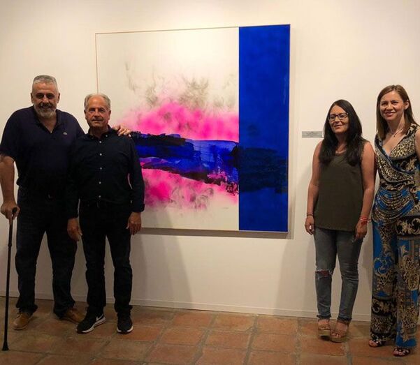 Tomás Sivera recoge su premio en Pego