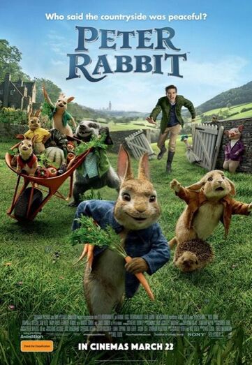 Cine Vora la Mar: 2 de julio: Peter Rabbit