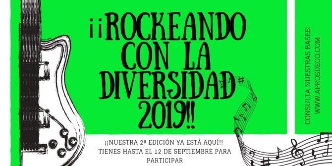 Aprosdeco abre la inscripción para su segundo Rockeando con la Diversidad