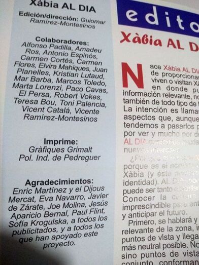 Hace 15 años creé Xàbia Al Día, por Guiomar Ramírez-Montesinos