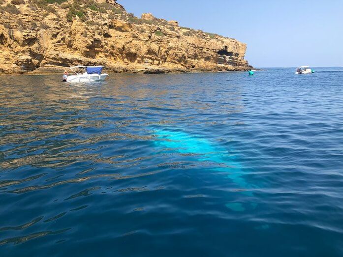 Otro barco hundido en el Portitxol espera ser rescatado