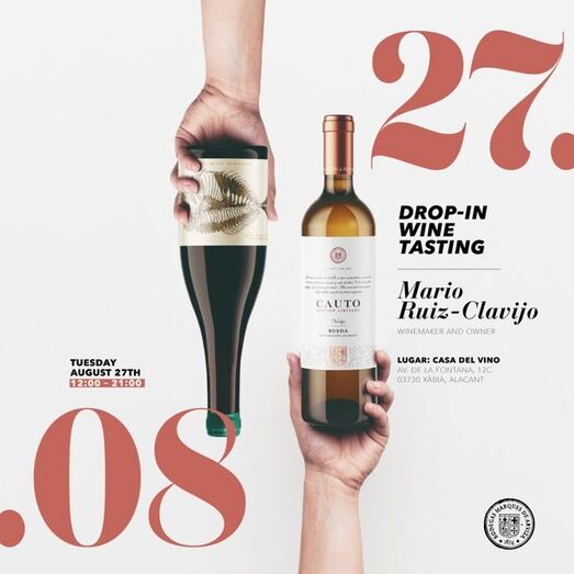 Conoce al bodeguero Mario Ruiz-Clavijo este martes en Casa del Vino