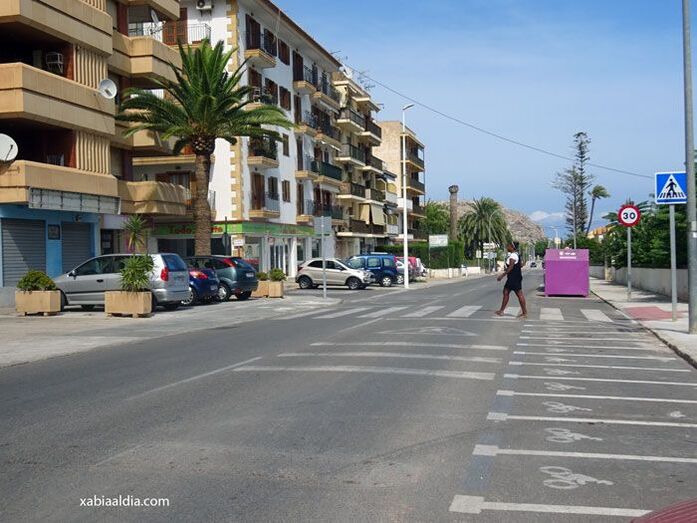 Podemos Xàbia plantea cambiar el nombre de la avenida Juan Carlos I