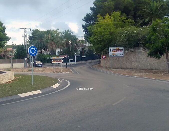 La Diputación destinará 450.000 euros a mejoras en la carretera del Cabo de la Nao