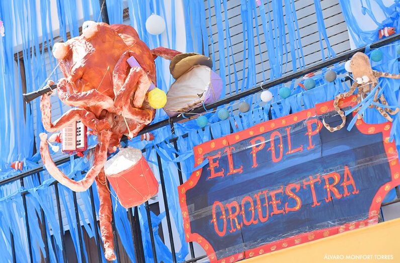 Aduanas del Mar vuelve a llenarse de color y creatividad con los engalanados de las fiestas patronales