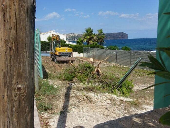 Xàbia ordena la paralización de las obras del restaurante del II Montañar