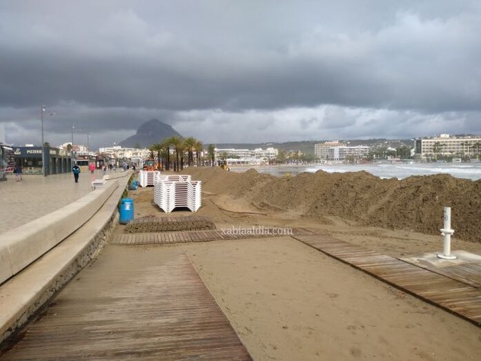 Las rachas de viento alcanzan los 80 kilómetros durante la noche