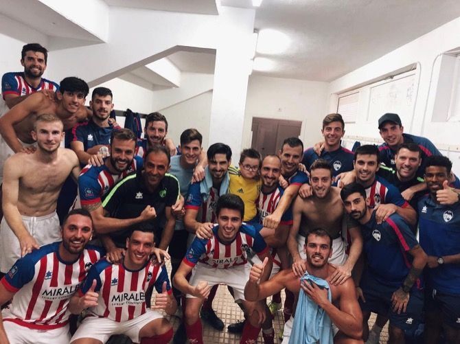 Dos goles de César Ortiz y uno de Alvaro dan la victoria al CD Jávea en el derby contra el Dénia