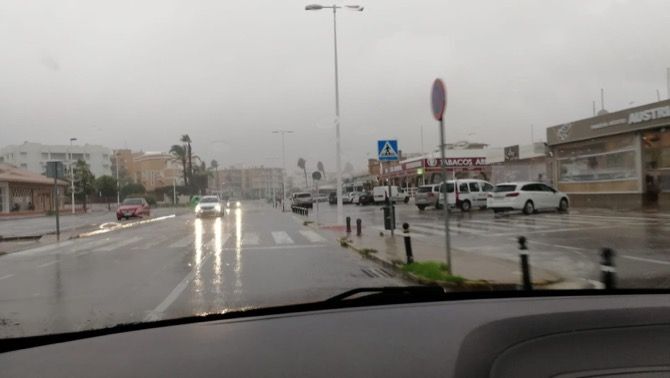 Las lluvias de las últimas horas dejan hasta 102 litros en la estación del Montgó de Meteoxàbia