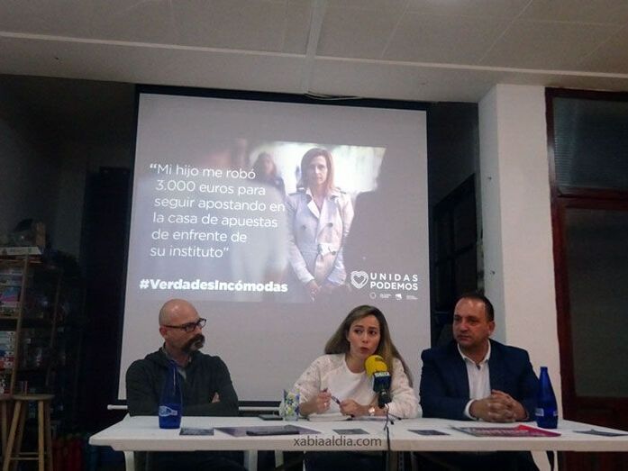 Podemos pide en Xàbia trasladar el pacto del Botànic al Gobierno central