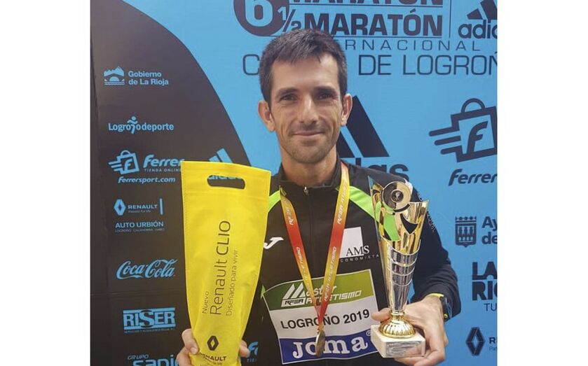 El xabiero José Manuel García Barragán se proclama campeón de España de maratón