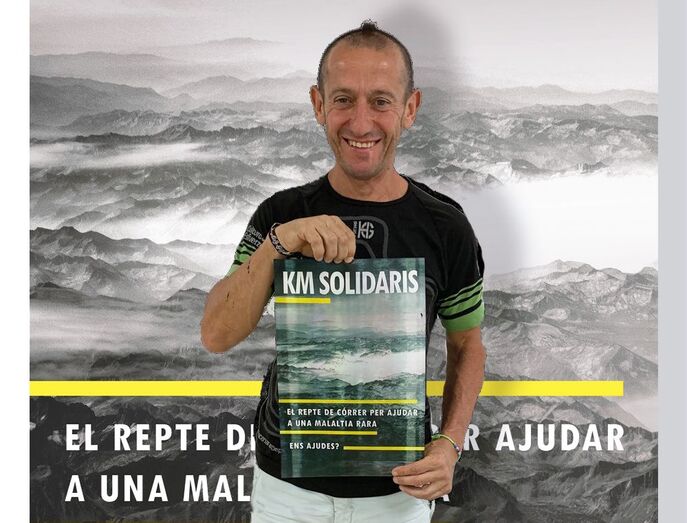 El atleta Fernando Arabí disputará 100km seguidos dentro de su reto Kilòmetres Solidaris
