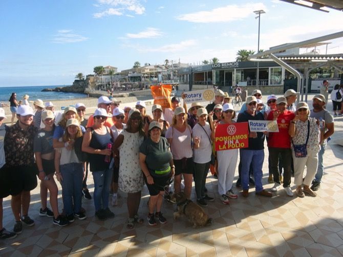 El Rotary Jávea orgulloso de haber podido contribuir a la erradicación de la polio en África