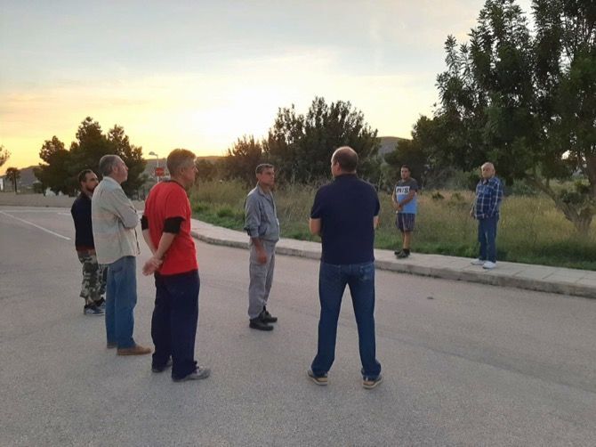 La nueva brigada de limpieza de caminos de Benitatxell ante el reto de intervenir en 66 kilómetros