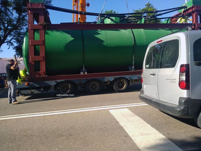 La nueva gasolinera de Xàbia toma forma