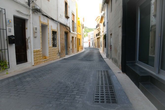 Fotonoticia: Concluyen las obras de la calle Calderón