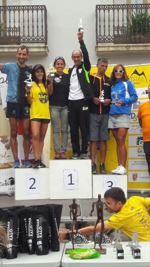 Nasio Cardona, primero en la trail de Xaló