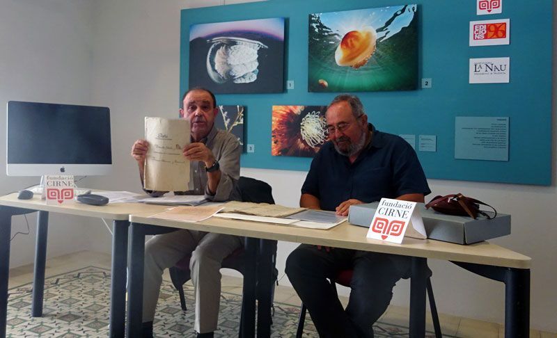 La Fundación Cirne recupera un documento de un matrimonio que se celebró en Xàbia en 1554