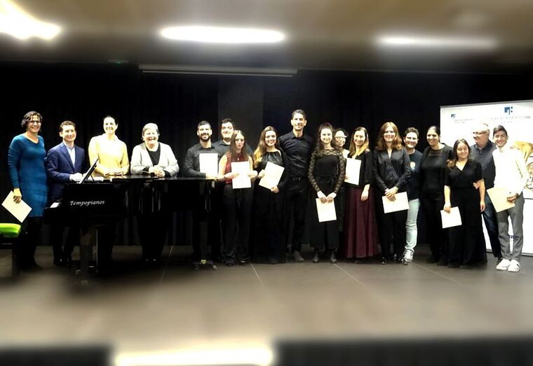 El Conservatorio de Xàbia concluye las clases magistrales con la soprano Ana María Sánchez