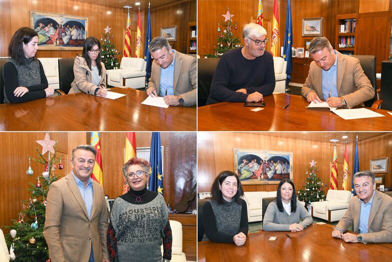 Xàbia renueva cuatro convenios de colaboración más antes de finalizar el año