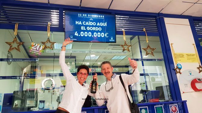 El gordo de navidad cae en Moraira