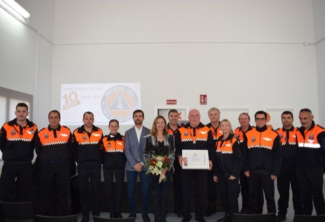 Protección Civil de Benitatxell celebra su décimo aniversario con una fiesta en la nueva sede