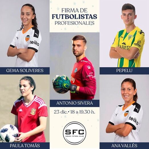 El Portal de La Marina reúne a jóvenes futbolistas profesionales de La Marina