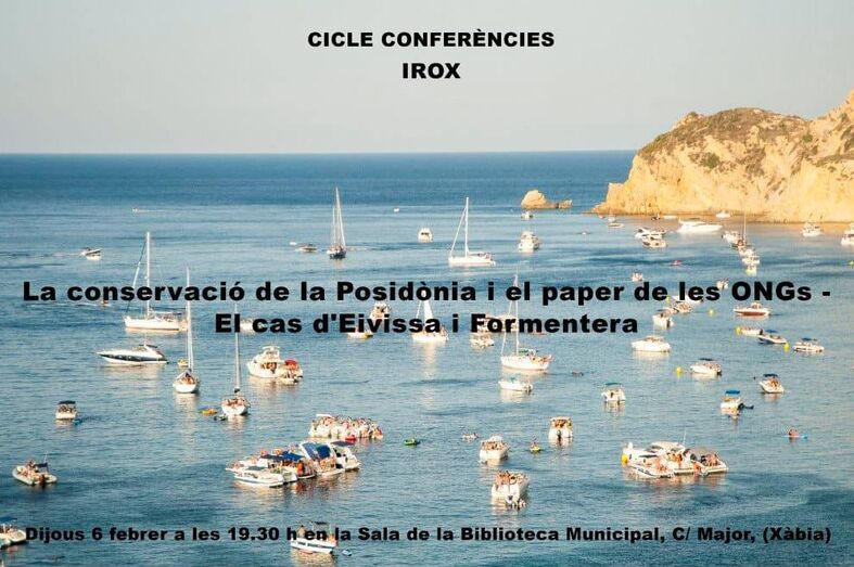El IROX aborda en una charla la protección del medio marino y la posidonia