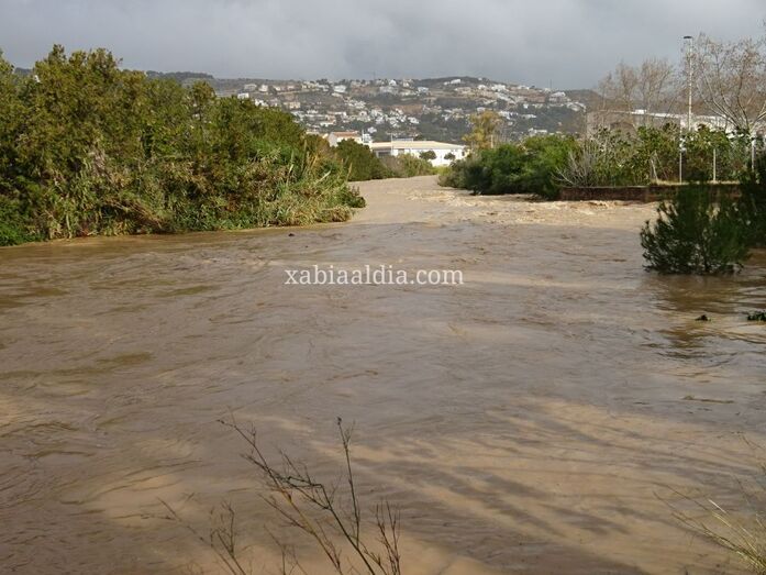 Xàbia pendiente del río Gorgos