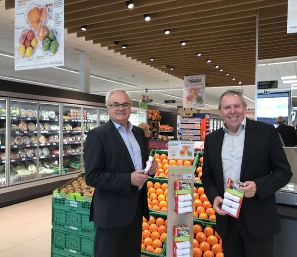 Masymas y Rolser ponen a disposición de los clientes unas bolsas reutilizables para las frutas y verduras