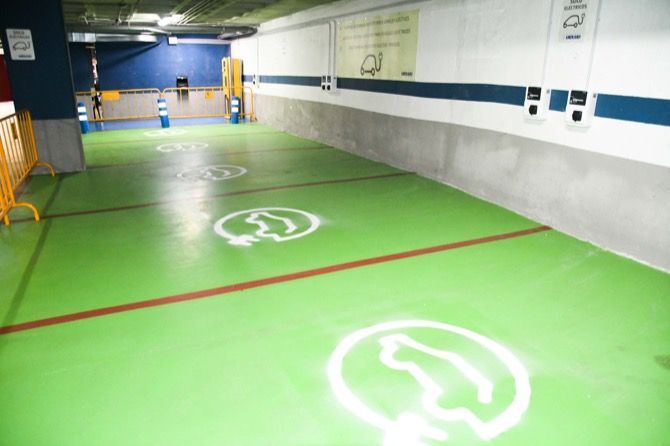 Xàbia concluye la instalación de los puntos de recarga de coches eléctricos anunciados en mayo de 2018