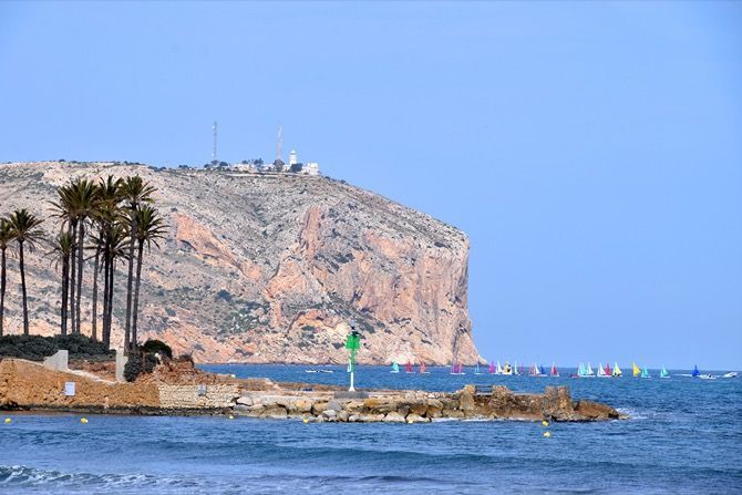 La clase 420 se incorpora a la sede de Xàbia en la VII edición de la CV Olympic Week