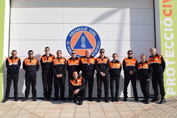 Protección Civil de Benitatxell dedicó más de 2.100 horas de servicio en 2019