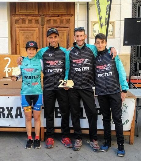 Alicia Margalejo del Xàbia's Bike-Fasterwear consigue la primera posición en Villalonga