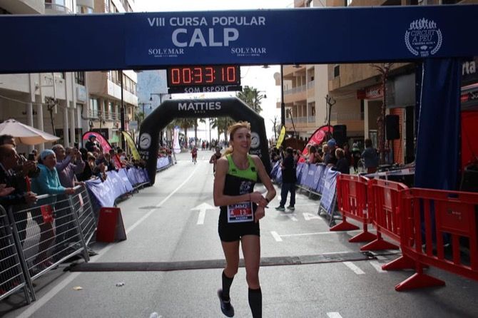 Maria Isabel Ferrer y Moha Rida repiten en la Volta a Peu de Calp
